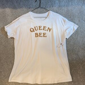 Maternity Graphic Double-Layer Nursing T-Shirt